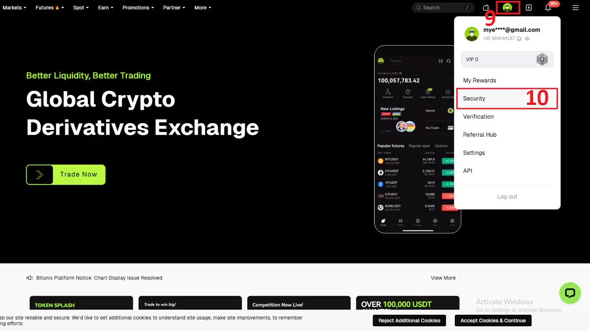 تنظیمات امنیتی در بیت یونیکس