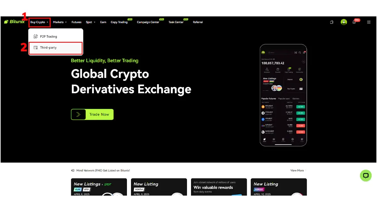 2-در بیت یونیکسThird party گزینه